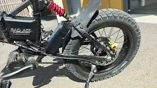 Mate.X bike with a lot upgrades