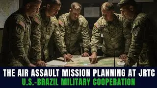 U.S. Army and Brazil Conduct Air Assault Planning 🧭