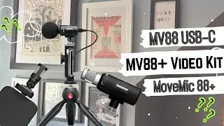 Comparing the Shure MV88 USB-C and More: Microphones for Mobile Creators