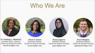 Diversity on Campus Intro