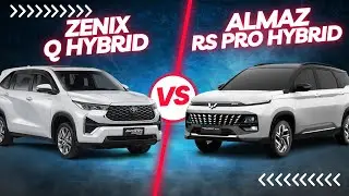 Toyota Innova Zenix Q Hybrid vs Wuling Almaz RS Pro Hybrid Perbandingan Lengkap Manakah yang terbaik