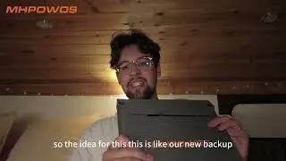 Lightweight Power for Travel, Camping, and RV Life | MHPOWOS 40W foldable solar panel