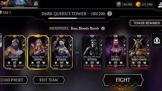 Fatal Dark Queen 'S Tower 100 Boss Battle Round 2 Mk Mobile