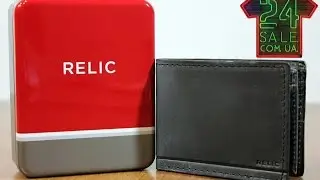 Unboxing original wallet Relic Graham Traveler, Grey RML2506020