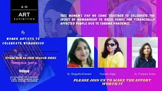 Painting Exhibition on women's day by women artists at SK ACADEMY OF FINE ARTS