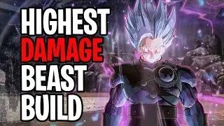 *BROKEN* HIGH DAMAGE MALE SAIYAN BEAST BUILD - Dragon Ball Xenoverse 2