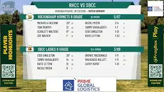 Rockingham Hornets B Grade v SBCC Ladies B Grade