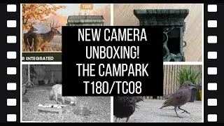 New camera unboxing, review & first video footage! The Campark T180/TC08 solar panel wildlife camera