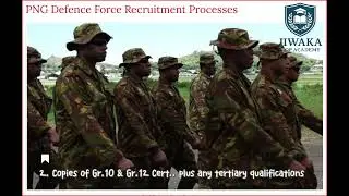 PNGDF Recruitment 2025 video