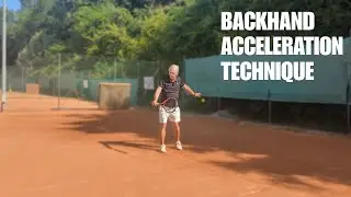 How to increase backhand speed!