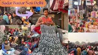 Surviving Sadar Bazar! 🥵 The Most Crowded Market in Delhi