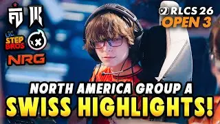 THE TOP GETS CHALLENGED!? | RLCS 2026 Swiss Group A Highlights | North America Open 3