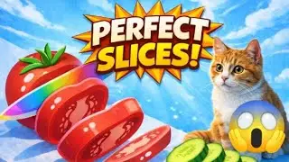 perfect slices gameplay #live #shortlive #short gaming #short #perfectslices #androld