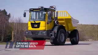 Bergmann C815s Compact Articulated Dump Truck