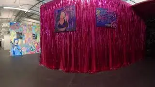 University of Salford fine art 2025 Studio during degree show