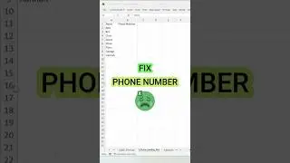 How to Add Leading Zeros in Excel in 2 Seconds! 🚀 #excelhacks #exceltricks #exceltutorial