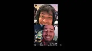 Entity Jonathan instagram live with entity Payal scout godl sanu