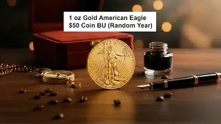 1/10 oz Gold American Eagle $5 Coin BU (Random Year)