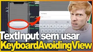 🚀 😀 - Formulário sem KeyboardAvoidingView com essa Input - React Native