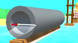 Flying Cut! Satisfying and Relaxing ASMR Slicing Gameplay Video