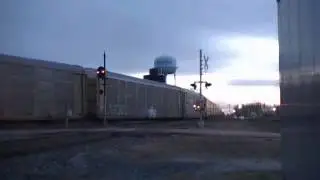 CSX #5505 Goes Into Emergency At Deshler Due To Computer Malfunctions. 11-11-12