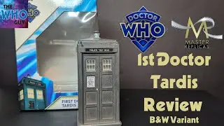 Master Replicas Doctor Who 1st Doctor Tardis Review B&W Variant