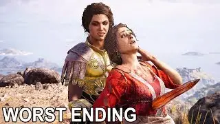 ASSASSIN'S CREED ODYSSEY - 3rd Family ENDING Demios Kills Myrrine (NEW) @ 1440p ✔