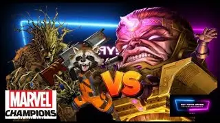 2-Player Mode: Groot & Raccoon vs M.O.D.O.K. [Expert Campaign - Agents of S.H.I.E.L.D, Scenario #3]
