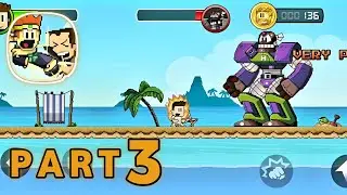 Dan The Man - Adventure - Gameplay Walkthrough Part 3 - TickerX (iOS, Android)