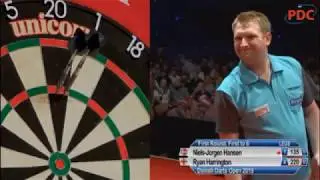 2019 Danish Darts Open Round 1  Hansen vs Harrington