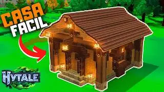COMO hacer una CASA en hytale F&Aacute;CIL