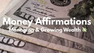 Manifest growing your WEALTH💸| Money Affirmations | Daily Affirmations | Let's Manifest #motivation