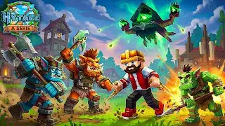 Fui ATACADO pelos TRORKS e o VOID EYE em HYTALE A S&Eacute;RIE EP. 3