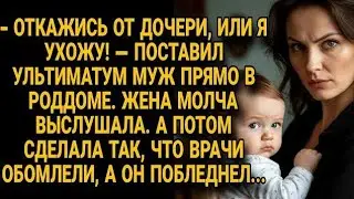 Муж в роддоме потребовал отказаться от дочери, но реакция жены поразила всех врачей...