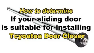 Sliding patio door closer, automatic sliding door closer with hold open