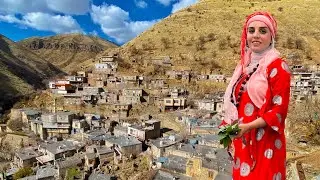 IRAN KURDISH LIFESTYLE: Welcome to our village, LIFE is going on here 🏕️