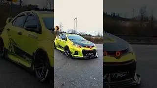 Toyota Corolla WideBody Kit #krotov #widebodykit #corolla #corollae160 #e160