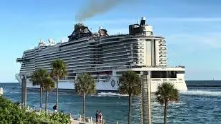 MSC SEACAPE South Beach Sailaway