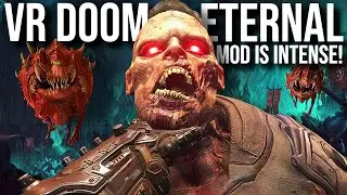 This DOOM Eternal VR Mod is TOO INTENSE (and Far From Perfect!) // Quest 3 PC VR Gameplay