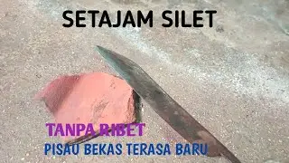 AGAR PISAU SETAJAM SILET TERNYATA ALAT INI YANG DIBUTUHKAN