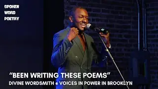 Divine Wordsmith - Been Writing These Poems @ Voices In Power | Brooklyn 2025 | Spoken Word Poetry