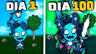 Passei 100 dias com o WORMWOOD no Dont Starve Together