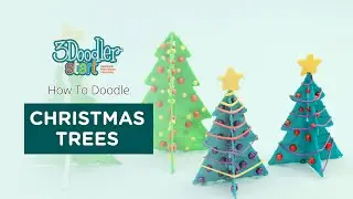 3D Pen Lesson | How To Doodle A CHRISTMAS TREE