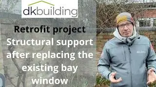 Structural support of the bay roof in retrofit project in Warrington