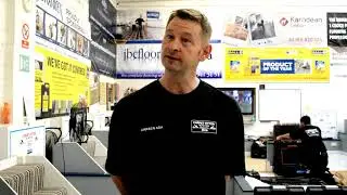 Third year in. Darren Ash on re entering carpet fitter of the year