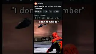 Sad Spiderman moment 😢 #meme