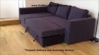 IKEA Manstad Corner sofa-bed with storage v2