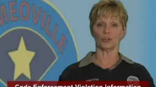 Village of Romeoville Code Enforcement Violation Information
