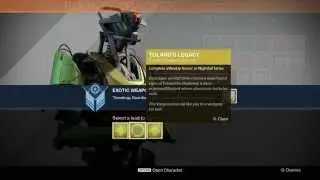 Destiny Warlock Exotic Weapon Bounty