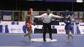 HYX 16th World Wushu Championships Sanda Men's 56KG - Korea vs. Macau